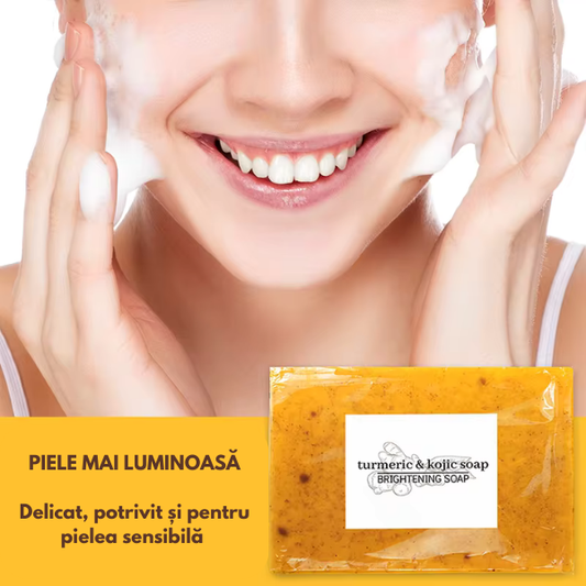 Săpun cu turmeric și acid kojic