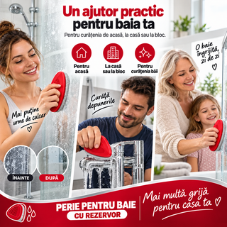 Peria Anticalcar cu Rezervor pentru Detergent