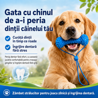 Asistentul de Periaj Dentar pentru Câini