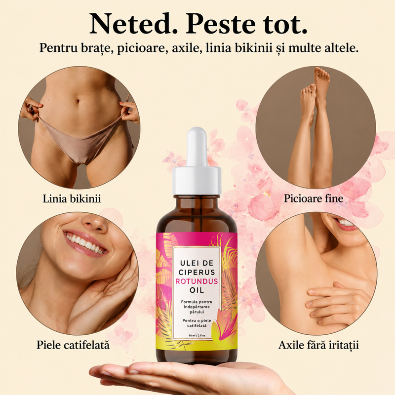 ⭐NetedPlus ⭐ - ulei esențial pentru încetinirea creșterii firelor de păr