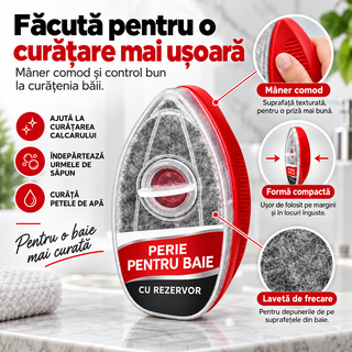 Peria Anticalcar cu Rezervor pentru Detergent