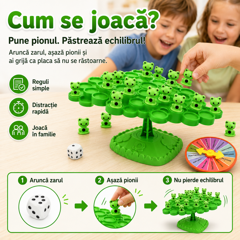 Joc Interactiv Placa Balans – provocarea care îi ține atenți și îi face să ceară „încă o rundă!