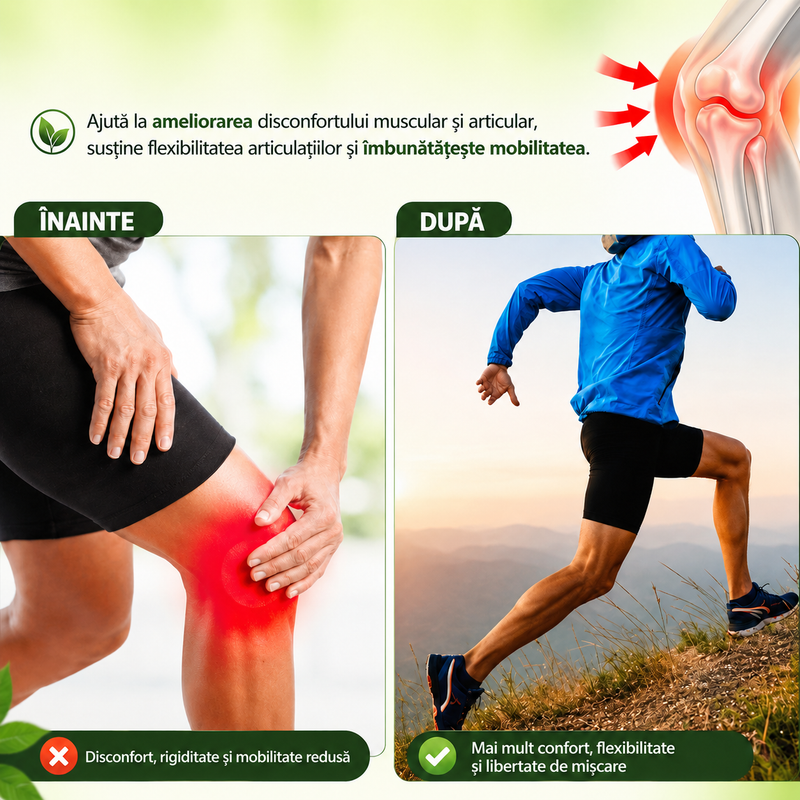 Balsam Botanic pentru Confort Muscular și Articular