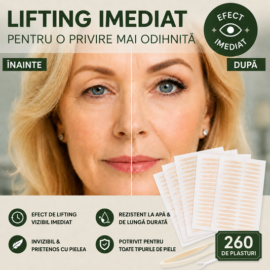 Plasturi pentru liftingul pleoapelor - 240 bucati
