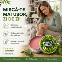 Balsam Botanic pentru Confort Muscular și Articular