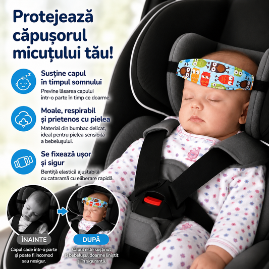 Suport de cap pentru scaunel auto