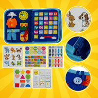 Carte senzorială educativă - Jucărie Montessori