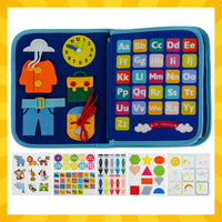 Carte senzorială educativă - Jucărie Montessori