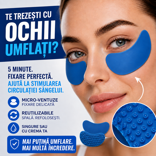 Măști de ochi cu ventuze, REUTILIZABILE