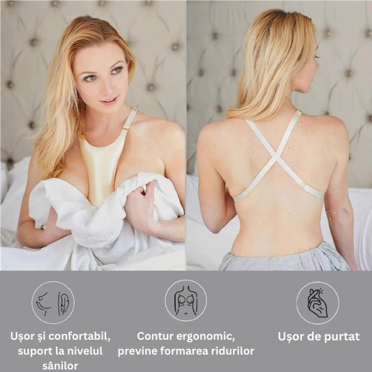 Pernă Anti-Rid pentru Decolteu - Suport și Prevenție pentru un Ten Neted în timpul Somnului