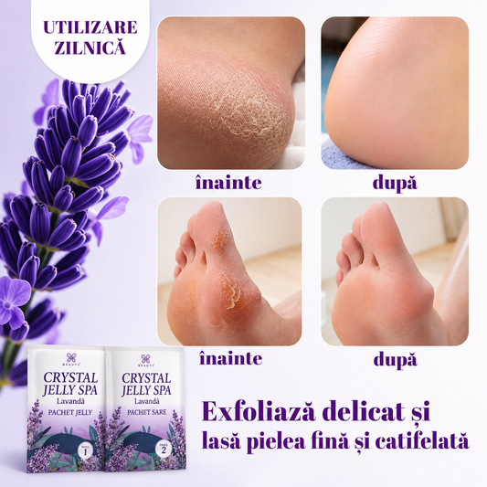 Mască Jeleu pentru picioare - SPA la tine acasă
